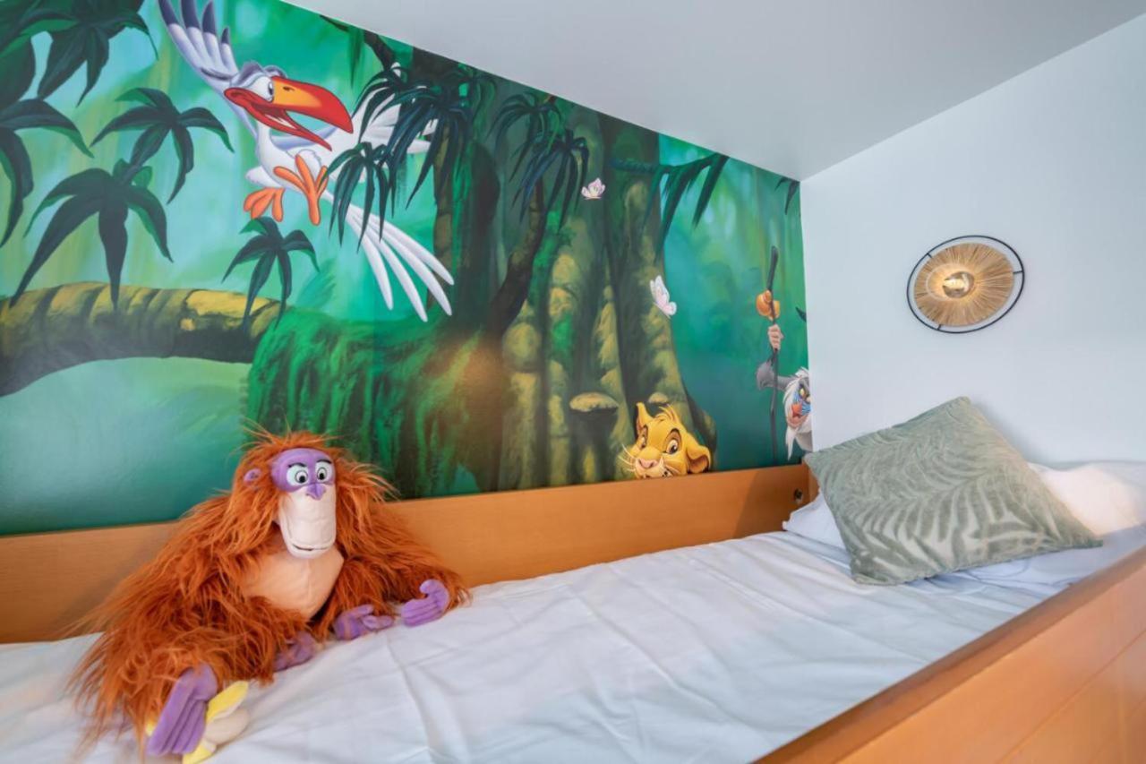 Jungle Duplex With Pool 5 Min Disneyland Serris Kültér fotó